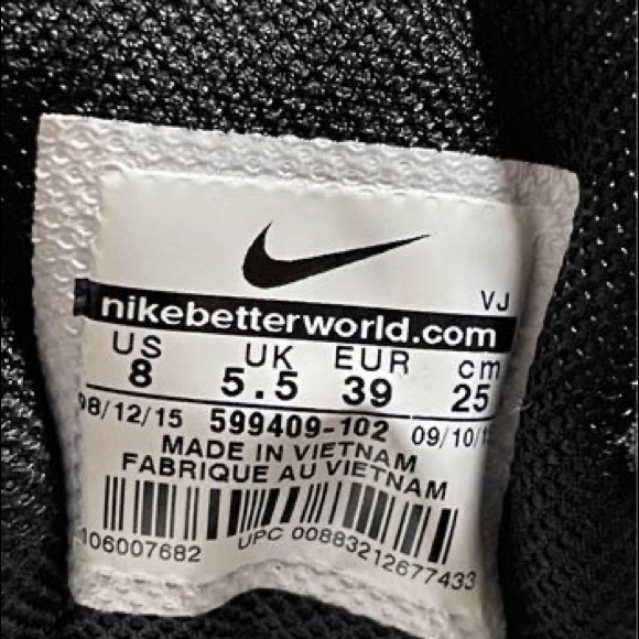 Nike Air Max Thea Size 8 - Picture 2 of 2